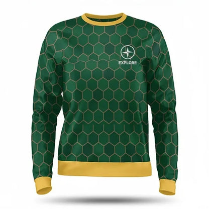 Sublimated UPF Sports Sweatshirt Unisex