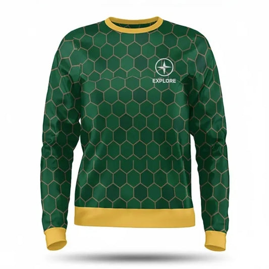 Sublimated UPF Sports Sweatshirt Unisex