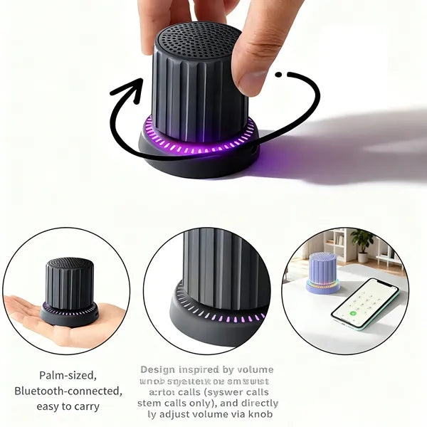 Rotating Magnetic Bluetooth Speaker