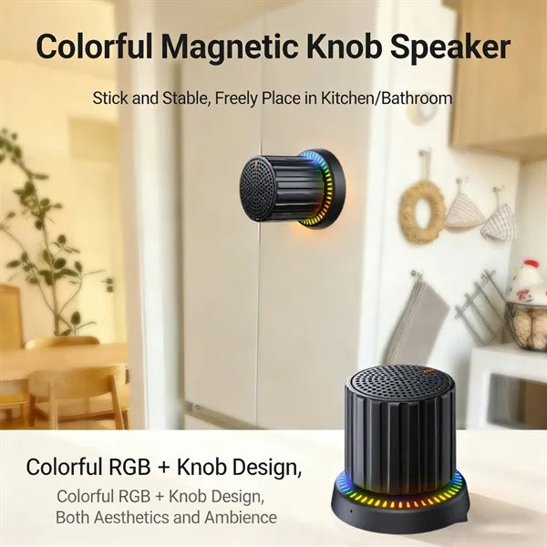 Rotating Magnetic Bluetooth Speaker