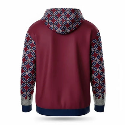 Lightweight Unisex Hoodie with Kangaroo Pocket Sublimated