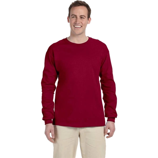 Gildan Ultra Cotton Long Sleeve Tee - Dark/Color