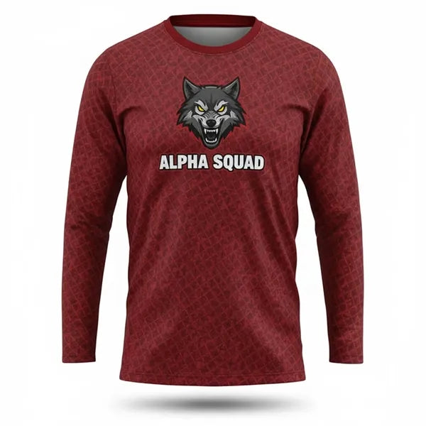 Sublimated Venetian Long Sleeve T-Shirt (Unisex)