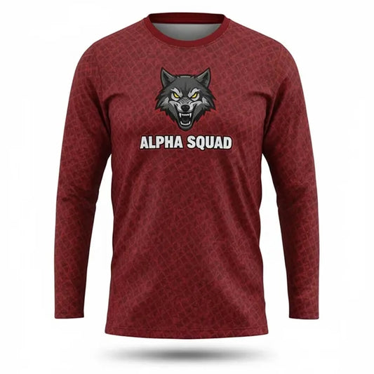 Sublimated Venetian Long Sleeve T-Shirt (Unisex)