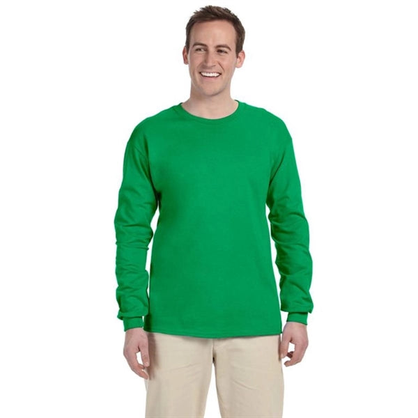 Gildan Ultra Cotton Long Sleeve Tee - Dark/Color