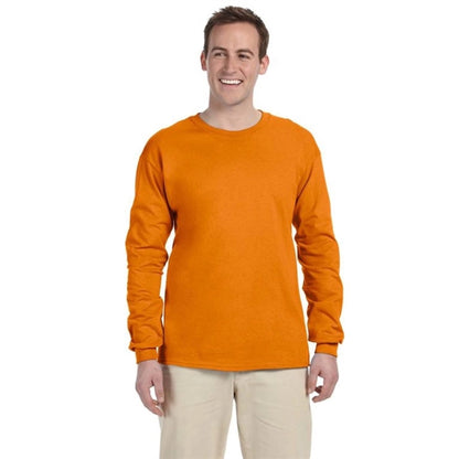 Gildan Ultra Cotton Long Sleeve Tee - Dark/Color