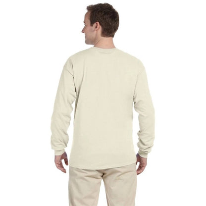 Gildan Ultra Cotton Long Sleeve Tee - White/Neutral