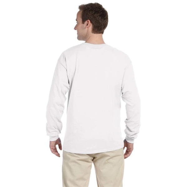 Gildan Ultra Cotton Long Sleeve Tee - White/Neutral