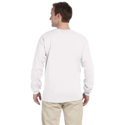 Gildan Ultra Cotton Long Sleeve Tee - White/Neutral
