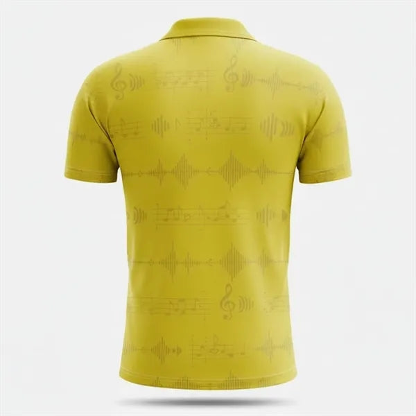 Birdseye Mesh Unisex Short Sleeve Polo Shirt SUBLIMATED