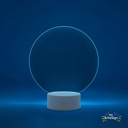mr.BriteSign LED Acrylic Sign - Round