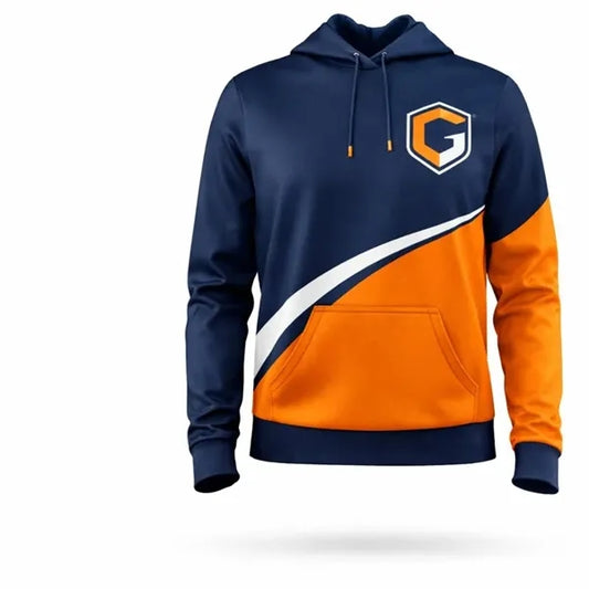 Women's Full-Color Hoodie with Kangaroo Pocket