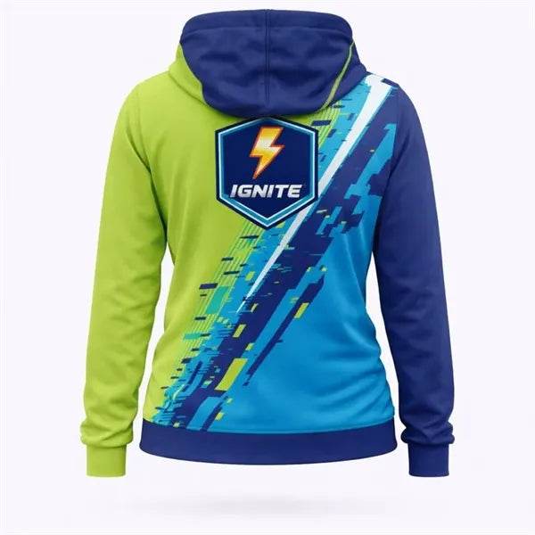 Women's Full Color Lightweight Full Zip Hoodie