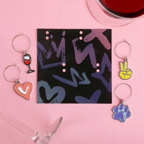 Set Of 4 Wine Charms