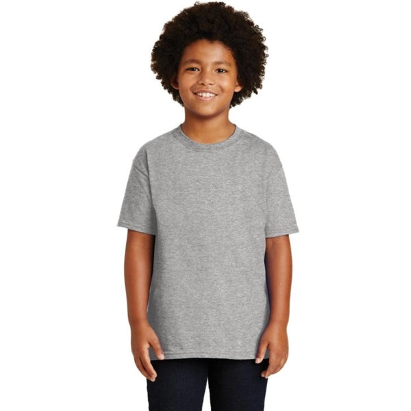 Gildan Youth Ultra 100% Cotton Tee - Light/Heather