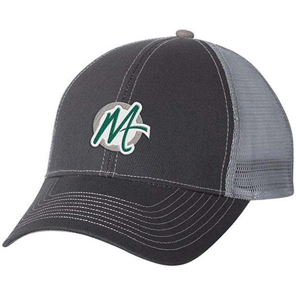 Mega Cap Heavy Cotton Twill Front Trucker Hat