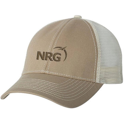Mega Cap Heavy Cotton Twill Front Trucker Hat