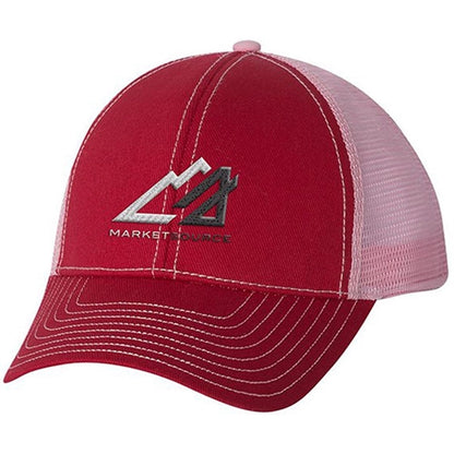 Mega Cap Heavy Cotton Twill Front Trucker Hat