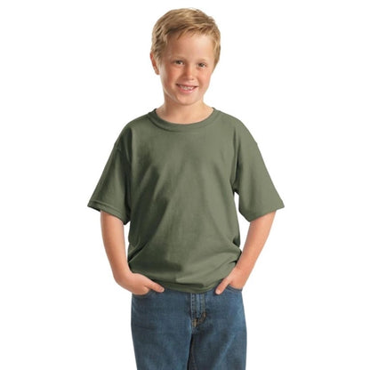 Gildan Youth Heavy 100% Cotton T-Shirt - Dark/Colors