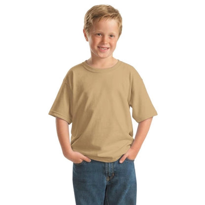 Gildan Youth Heavy 100% Cotton T-Shirt - Dark/Colors