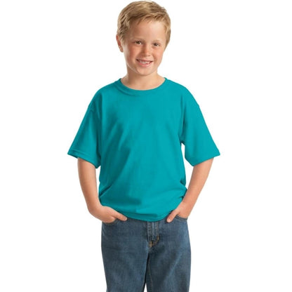 Gildan Youth Heavy 100% Cotton T-Shirt - Dark/Colors