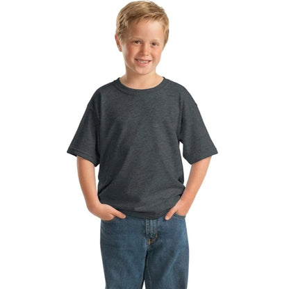 Gildan Youth Heavy 100% Cotton T-Shirt - Dark/Colors