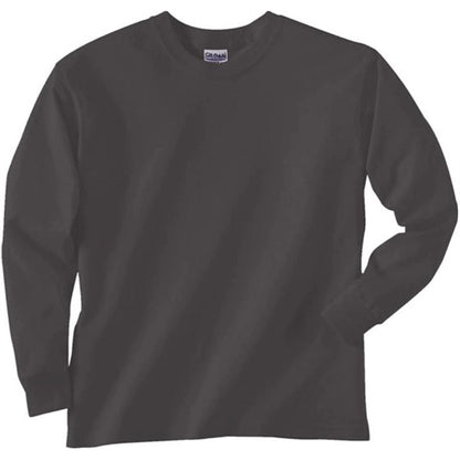 Gildan Youth Ultra Cotton Long Sleeve Tee - Dark/Color