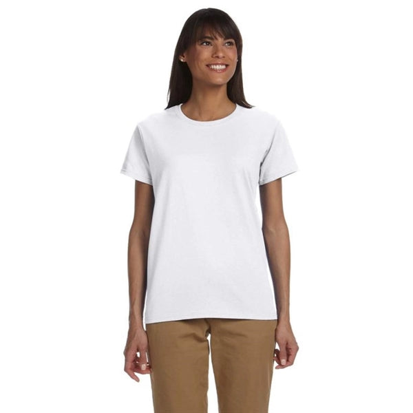 Gildan Women's Ultra Cotton Tee - White/Neutral