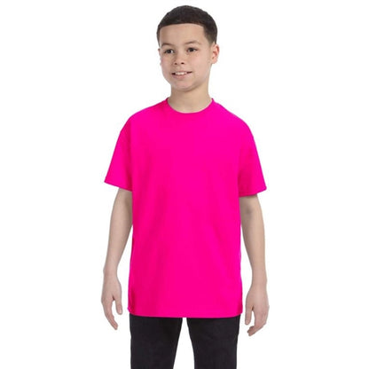 Gildan Youth Heavyweight Cotton Tee - Dark/Color