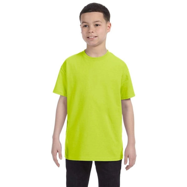 Gildan Youth Heavyweight Cotton Tee - Dark/Color