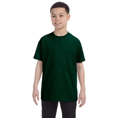 Gildan Youth Heavyweight Cotton Tee - Dark/Color