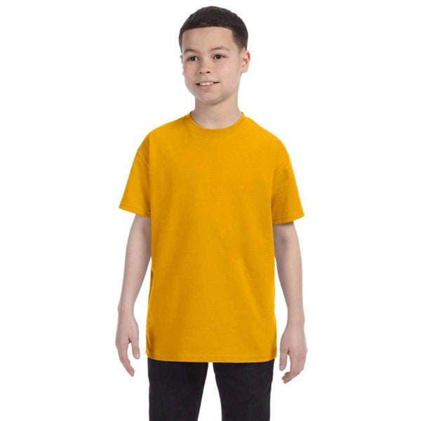 Gildan Youth Heavyweight Cotton Tee - Dark/Color