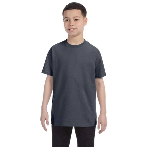 Gildan Youth Heavyweight Cotton Tee - Dark/Color