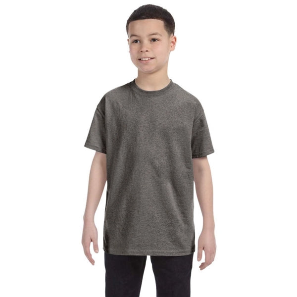 Gildan Youth Heavyweight Cotton Tee - Dark/Color