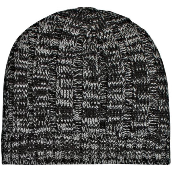 Knit Heathered Beanie Cap