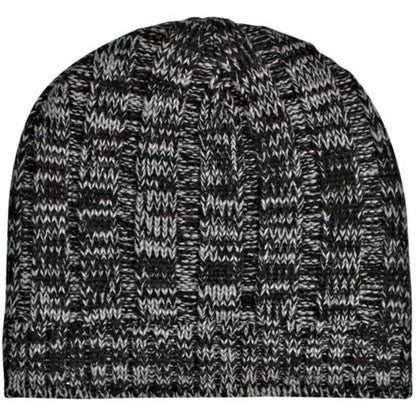 Knit Heathered Beanie Cap