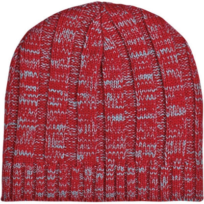 Knit Heathered Beanie Cap