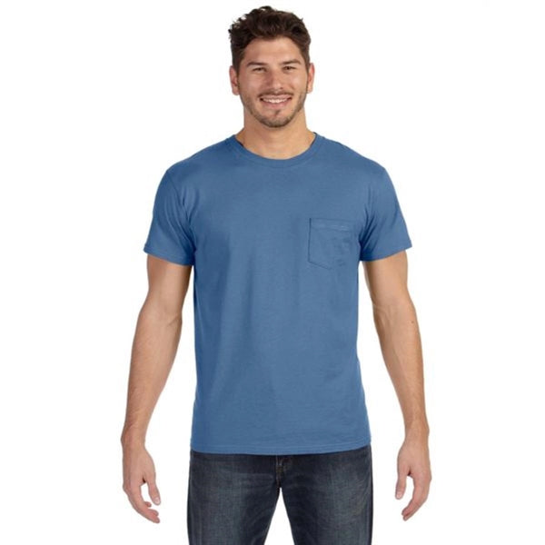Hanes 4.5 oz. 100% Ringspun Cotton Nano T-Shirt with Pocket