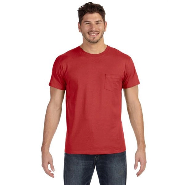 Hanes 4.5 oz. 100% Ringspun Cotton Nano T-Shirt with Pocket