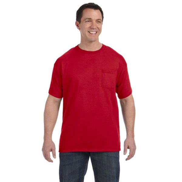 Hanes 6 oz. Tagless T-Shirt with Pocket