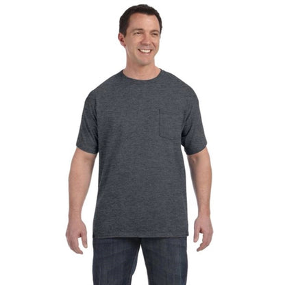 Hanes 6 oz. Tagless T-Shirt with Pocket