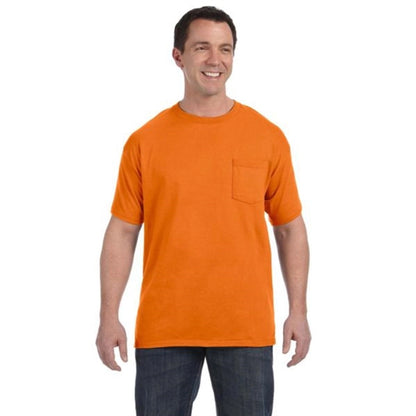 Hanes 6 oz. Tagless T-Shirt with Pocket