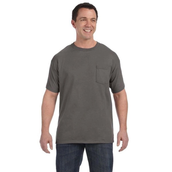 Hanes 6 oz. Tagless T-Shirt with Pocket