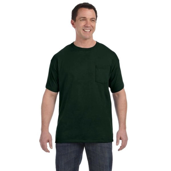 Hanes 6 oz. Tagless T-Shirt with Pocket