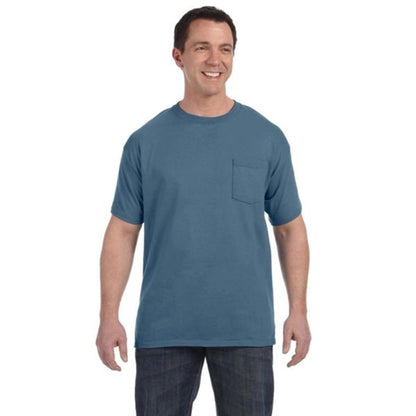 Hanes 6 oz. Tagless T-Shirt with Pocket