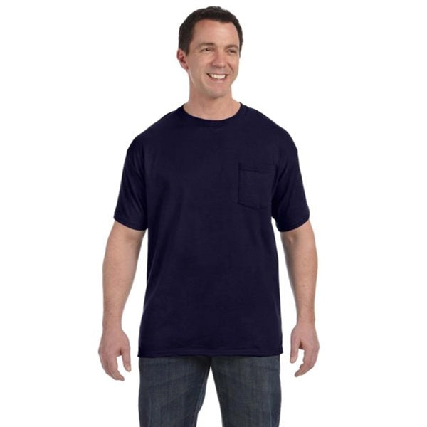 Hanes 6 oz. Tagless T-Shirt with Pocket