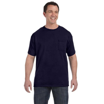 Hanes 6 oz. Tagless T-Shirt with Pocket