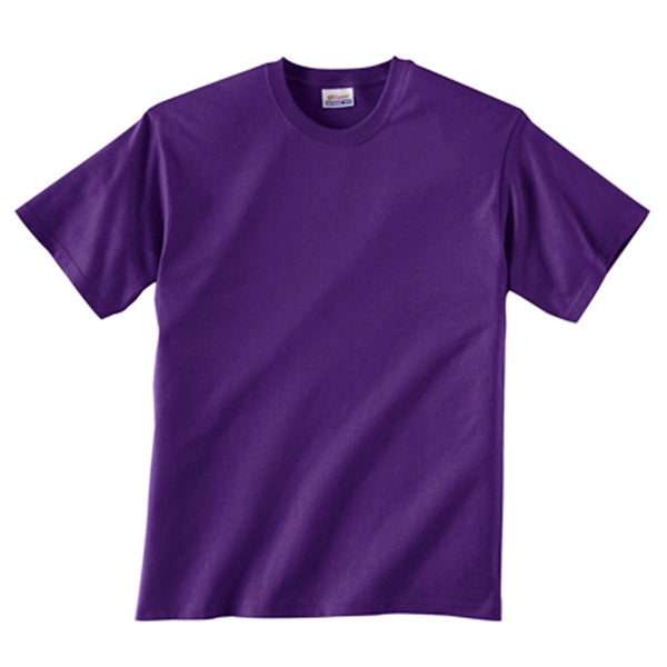 Hanes Heavyweight 50/50 Crew Neck Tee - Dark/Color