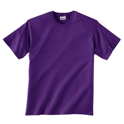 Hanes Heavyweight 50/50 Crew Neck Tee - Dark/Color