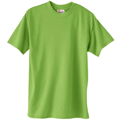 Hanes Heavyweight 50/50 Crew Neck Tee - Dark/Color